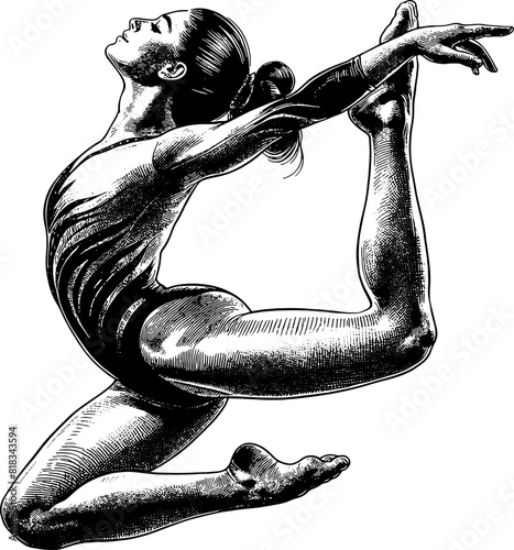 Artistic Gymnastics Woman Athlete 