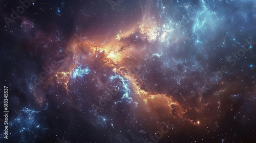 Ethereal Space Gas Clouds Capturing the Mystical Beauty of Celestial Phenomena Through Astrophotography