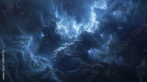 Nebula Cloud A Spectacular Display of Celestial Beauty Captured in Stunning Astrophotography