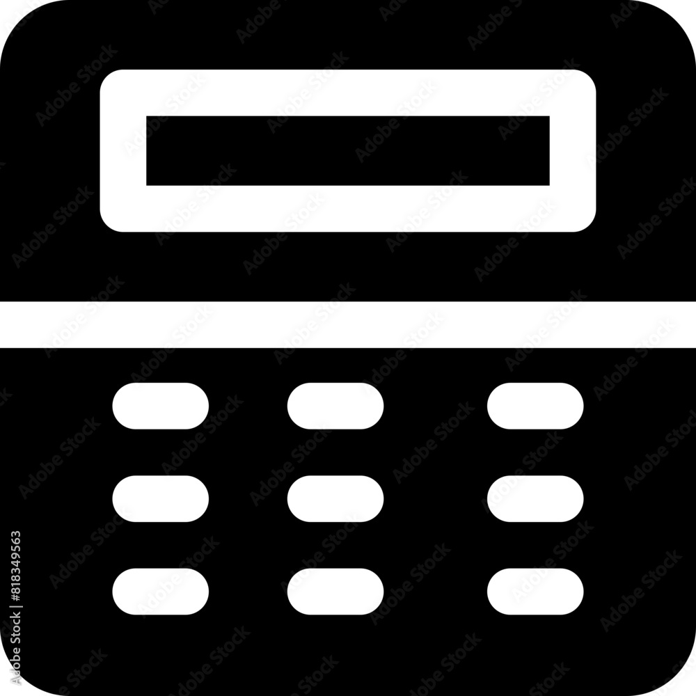 calculator icon. vector glyph icon for your website, mobile, presentation, and logo design. calculator icon. vector glyph icon for your website, mobile, presentation, and logo design.