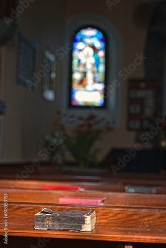 Old Bibles In A Church