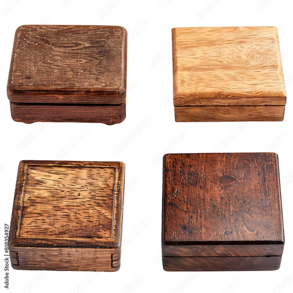 Box collage images. Isolated On Transparent Background Box collage images. Isolated On Transparent Background
