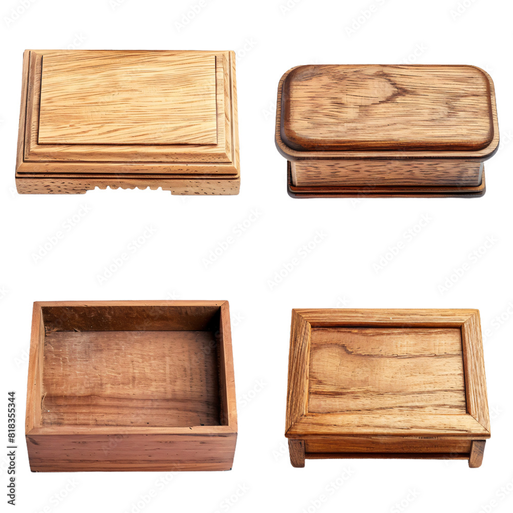 Box collage images. Isolated On Transparent Background Box collage images. Isolated On Transparent Background