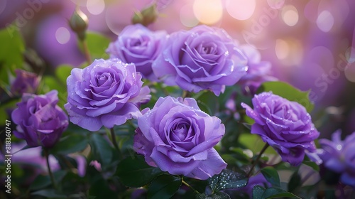 紫のバラ photo