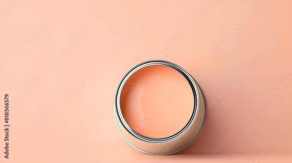 open can of wall paint with color of the year 2024 