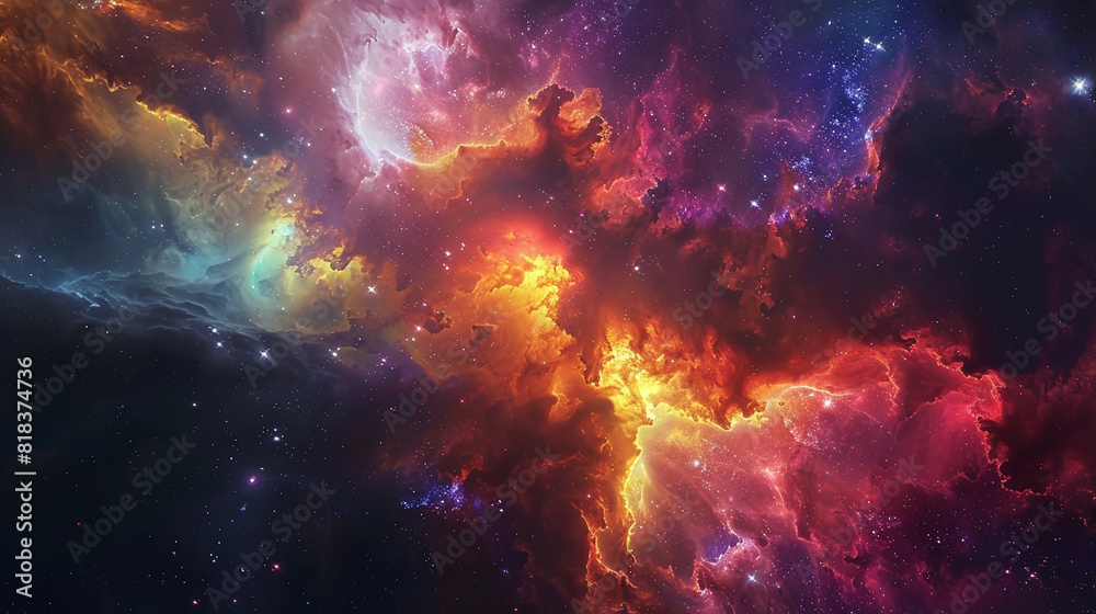 Radiant Cosmic Tapestry Capturing the Stunning Beauty and Power of a Stellar Explosion in Mesmerizing Detail Radiant Cosmic Tapestry Capturing the Stunning Beauty and Power of a Stellar Explosion in Mesmerizing Detail