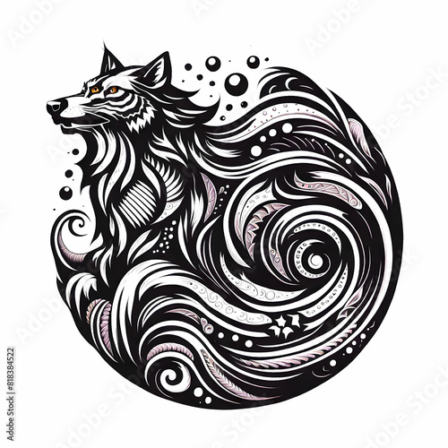 Lobo do brasão lindo