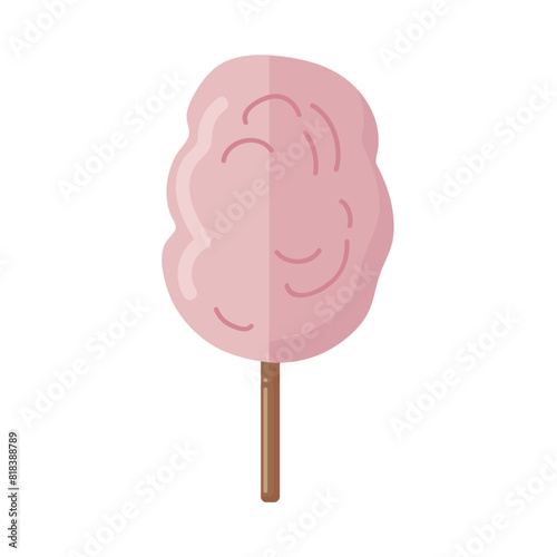 Cotton candy icon clipart avatar logotype isolated vector illustration