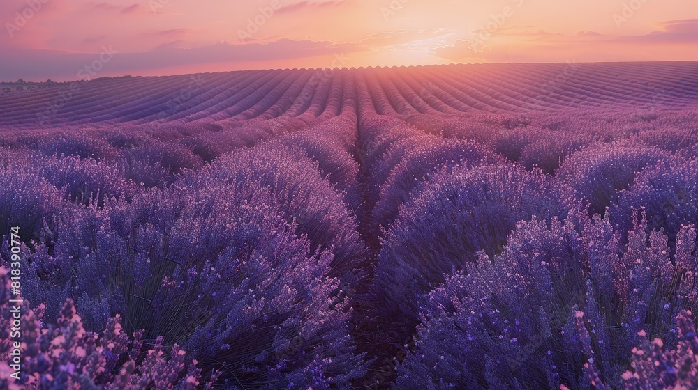 Obraz premium lavender fields