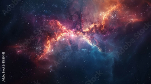 Universe with Stars, Constellations, and Galaxies Capturing the Vast and Stunning Beauty of the Cosmos