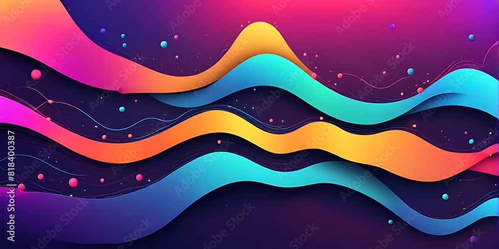 A colourful modern background in the style of a social network. Digital background design. Stream cover. Social media concept. Vector illustration design. A colourful modern background in the style of a social network. Digital background design. Stream cover. Social media concept. Vector illustration design.