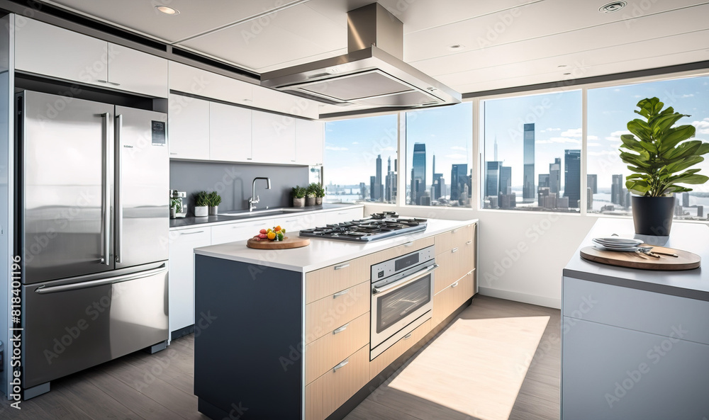 Beautiful sleek and modern kitchen Beautiful sleek and modern kitchen