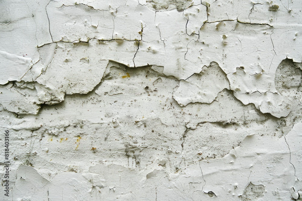 Dirty white paint concrete wall texture background. Old rough and grunge texture wall. Texture of cement wall - generative ai Dirty white paint concrete wall texture background. Old rough and grunge texture wall. Texture of cement wall - generative ai