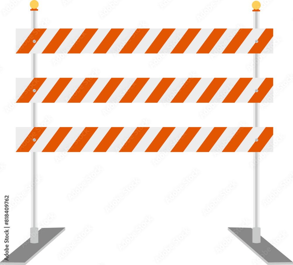 Flat under construction sign Flat under construction sign