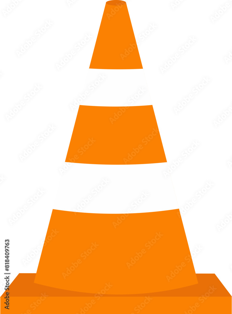 barrier construction sign