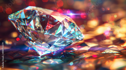 Large Diamond on Table