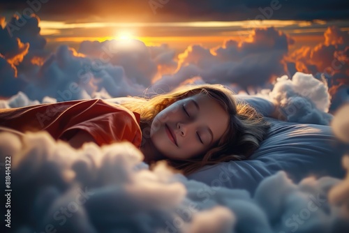 Gentle slumber, sweet dream child, nurturing peaceful nights and cozy moments, embracing the innocence and magic of childhood dreams.