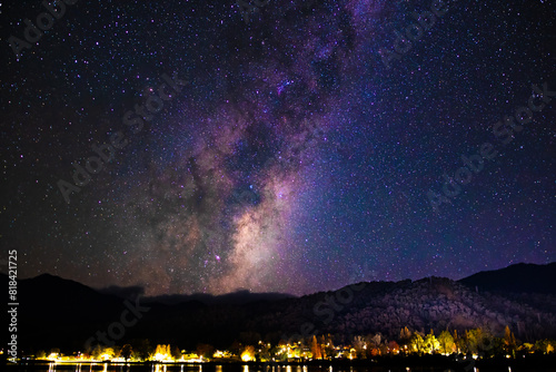 Milky Way Rising above Mount Beauty, Australia