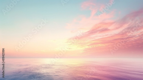 Soft gradient background in calming hues  great for creating a soothing and tranquil atmosphere.