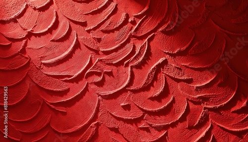 Red Abstract Textured Wall Pattern