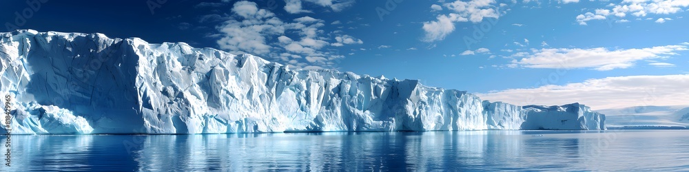 Iceberg - Hidden Danger And Global Warming Concept Iceberg - Hidden Danger And Global Warming Concept