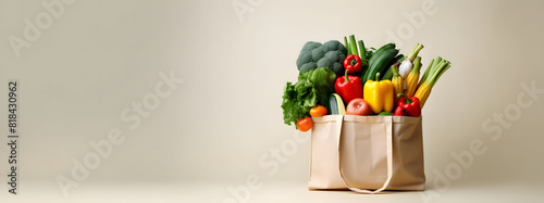 Assorted fresh organic vegetable composition on table,  Copy space image Place for adding text or design