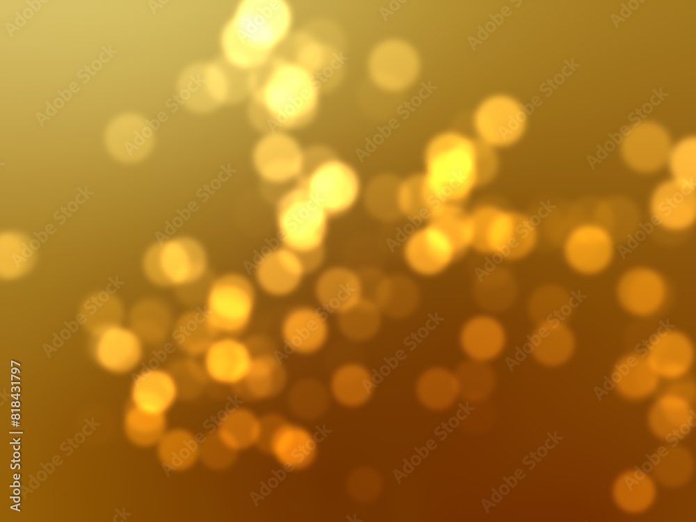 Obraz premium abstract background with gold bokeh