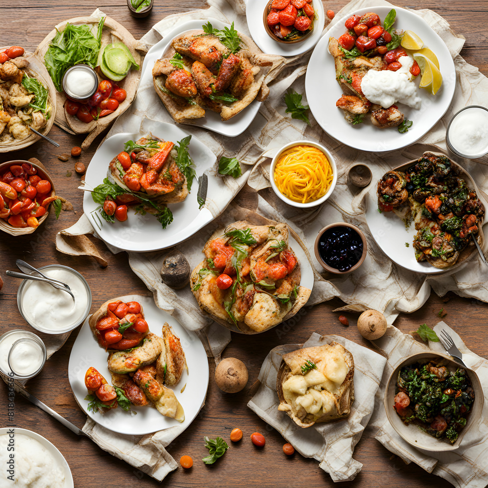 A food related items for kitchen and dining A food related items for kitchen and dining