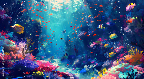 A beautiful underwater