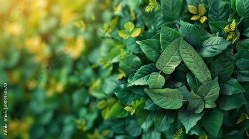 Background texture of leaves. Background of green leaves. Sustainability and environmental friendliness