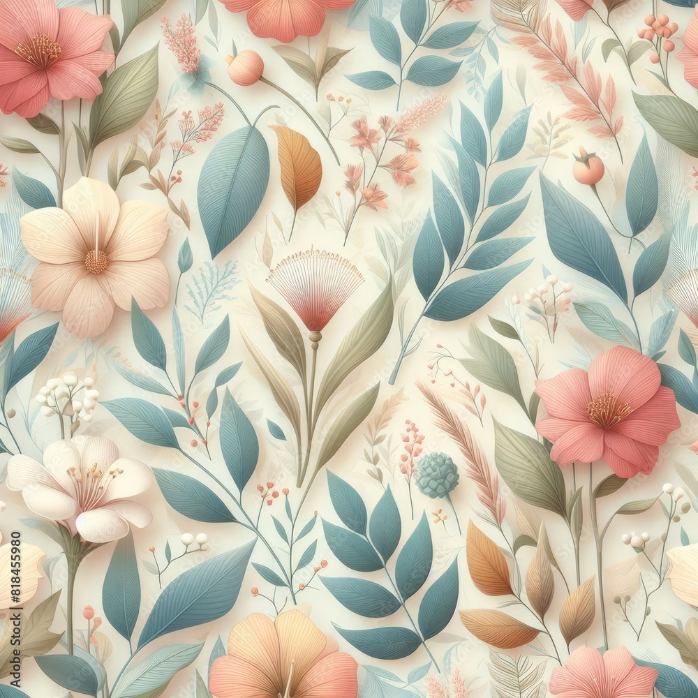 Botanical Background Botanical Background