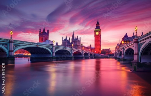 big ben and london cityscape