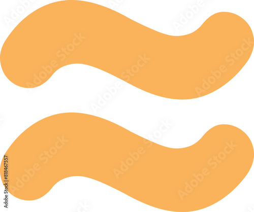 Cute Mathematic Sign Symbol Approximately Equal to ~, Math Subject Education