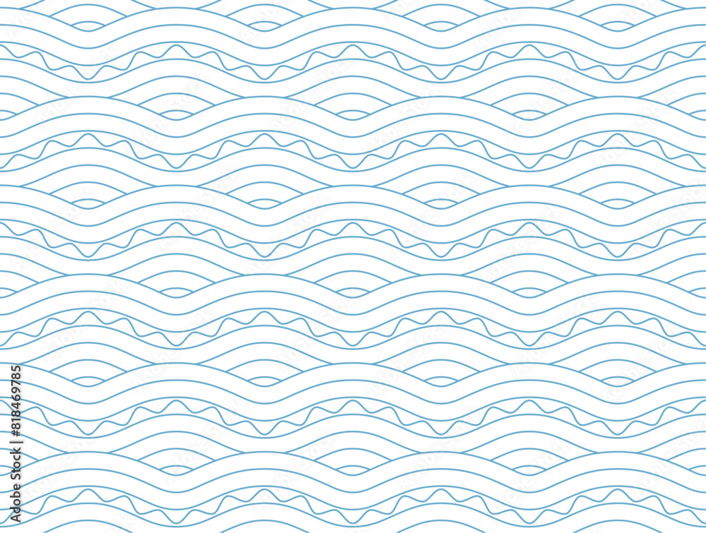 Seamless background with wave pattern Seamless background with wave pattern