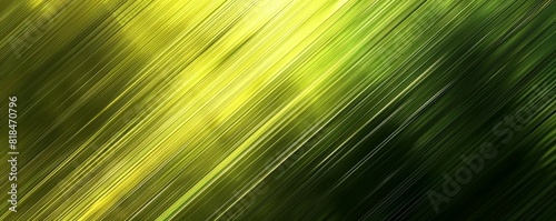 Yellow-green brushed metal texture, abstract background