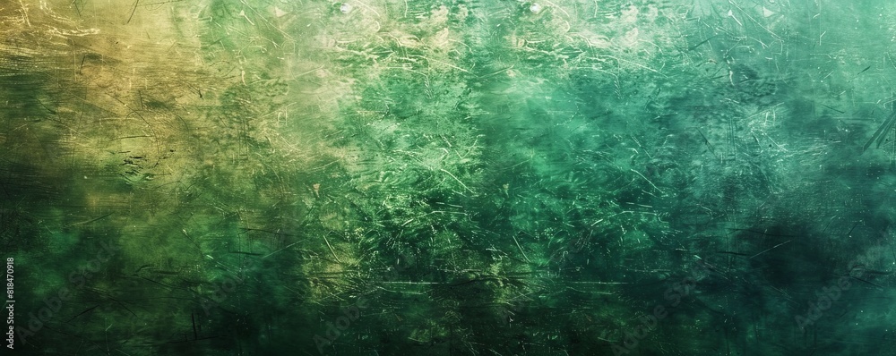 Obraz premium Green wall texture, abstract grunge background