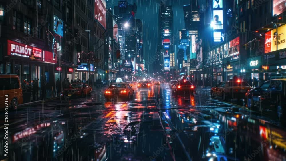 From a bird's-eye view, the city at night dazzles with its sparkling nocturnal charm.
