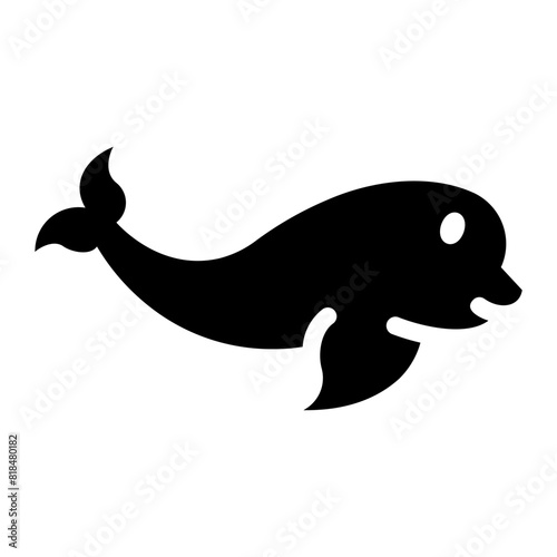 beluga whale Solid icon