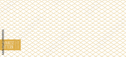 abstract sashiko style japanese pattern banner with textile texture