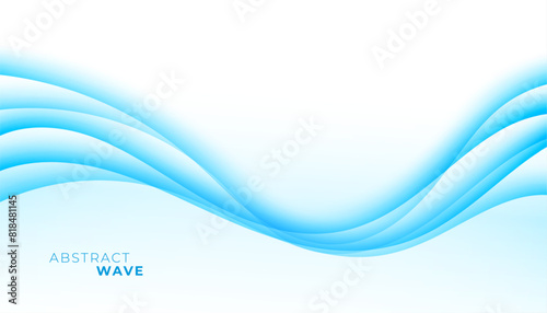abstract curry wave with smooth movement dynamic background