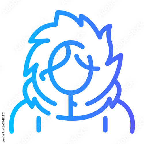 eskimo Line Gradient Icon