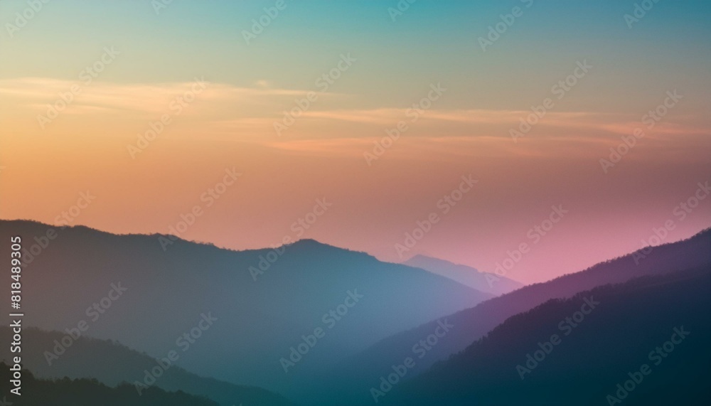 Abstract gradient blur vibrant background. Smooth design background for brochure, poster, banner, flyer and card