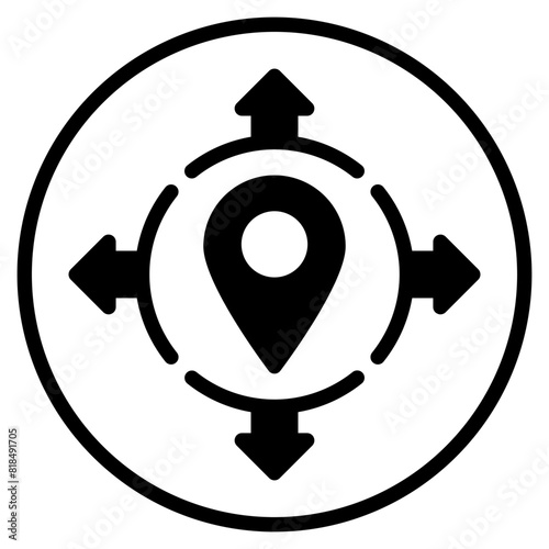 autonomy glyph icon