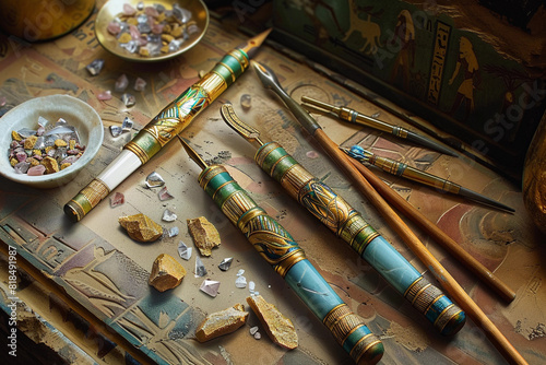 ancient Egyptian beauty manicure tools
