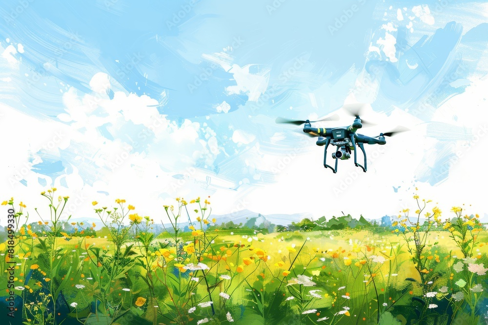 Exploring the role of drone technology in enhancing modern agriculture with robotic tools and sensors Exploring the role of drone technology in enhancing modern agriculture with robotic tools and sensors