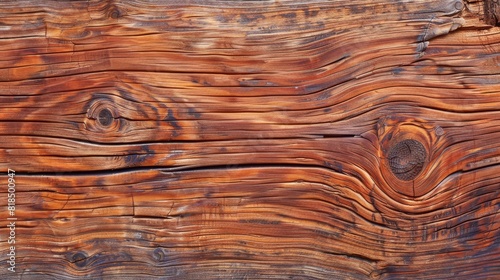 Rustic Cedar Wood Texture with Rich Grain Patterns and Aromatic Essence in High-Resolution Detail