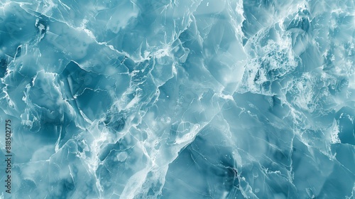 Perfect Imperfection: High-Resolution Light Blue Epoxy Resin Surface with Glossy Finish on Synthetic Material Background