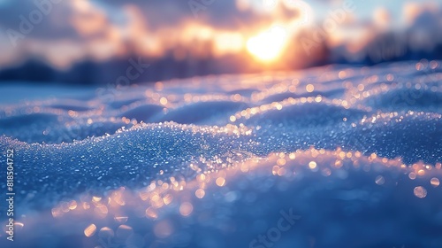 soft snow background.illustration,stock photo #818504752