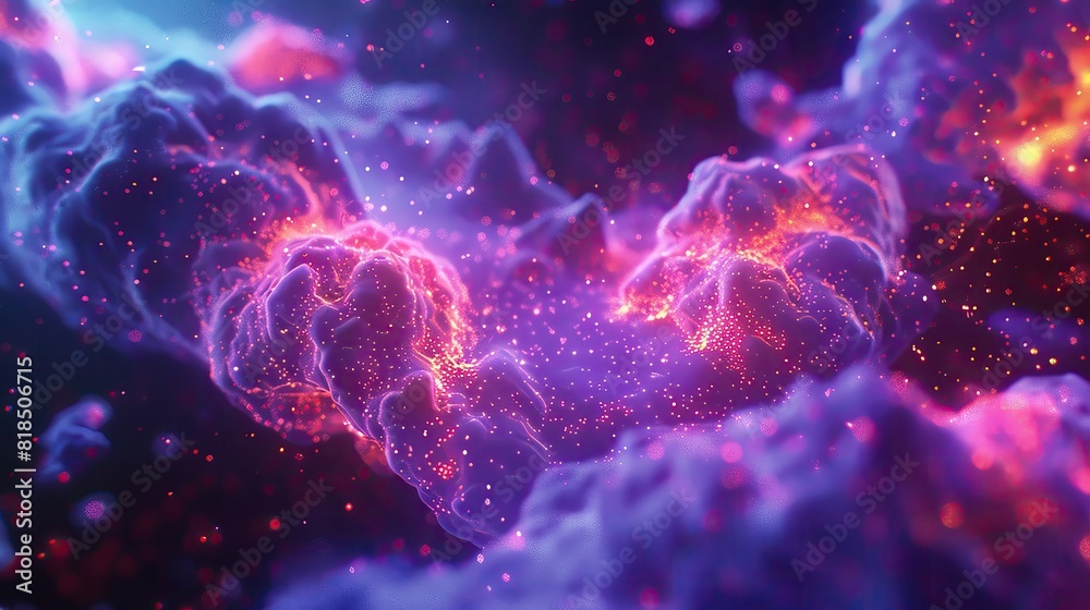 A mesmerizing depiction of ultraviolet light, showing its effects on various materials with bright, glowing details A mesmerizing depiction of ultraviolet light, showing its effects on various materials with bright, glowing details