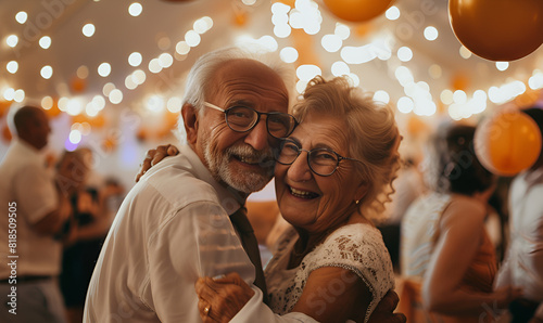 senior citizens enjoying companionship at a social club